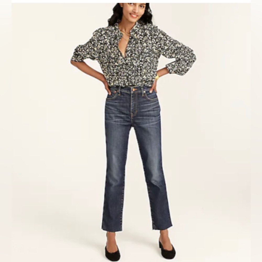 J.Crew 9" vintage slim-straight jean in Rockport wash